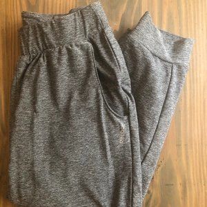 Gray Jogging Capris